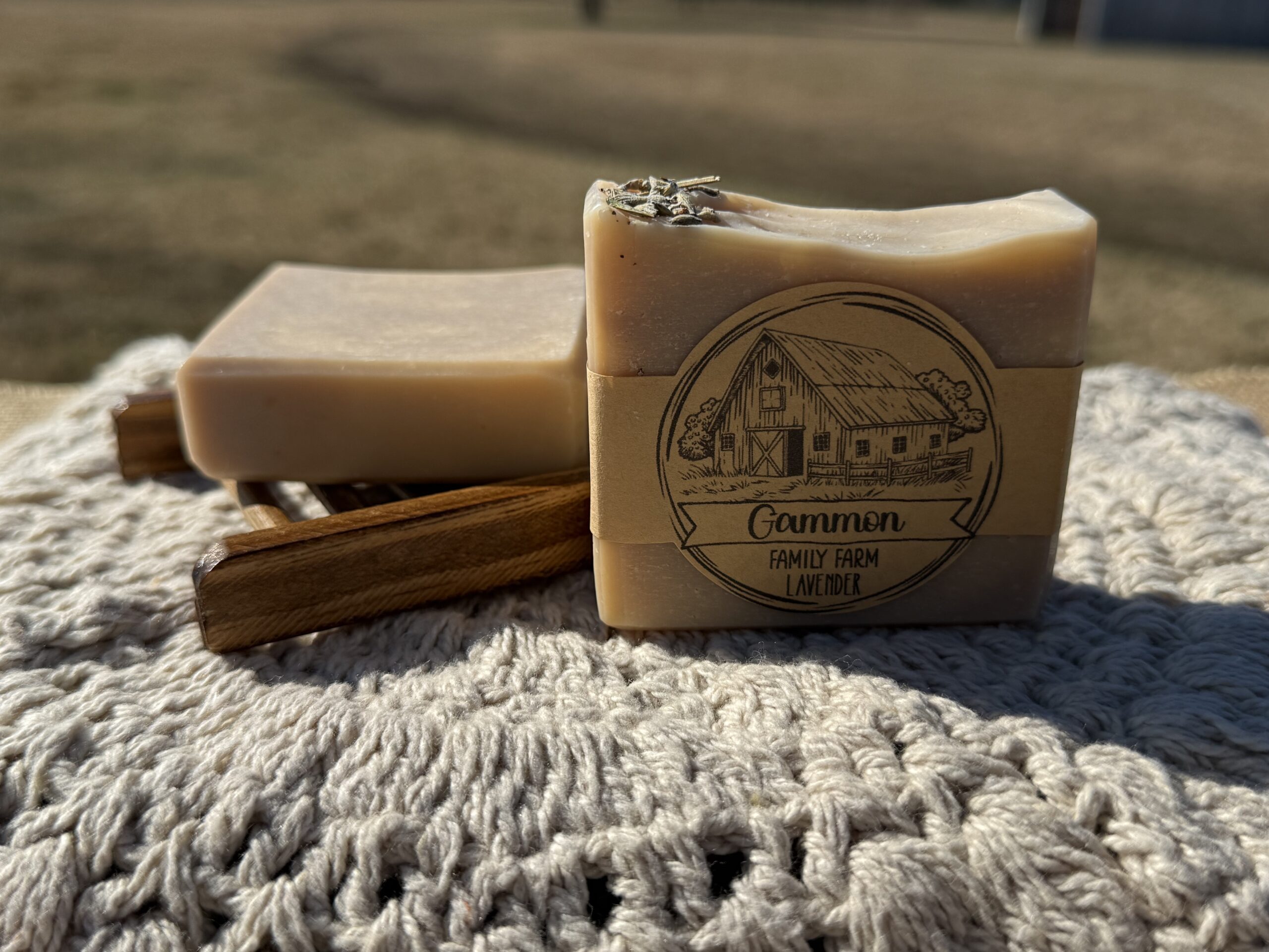 Lavender goat milk soap