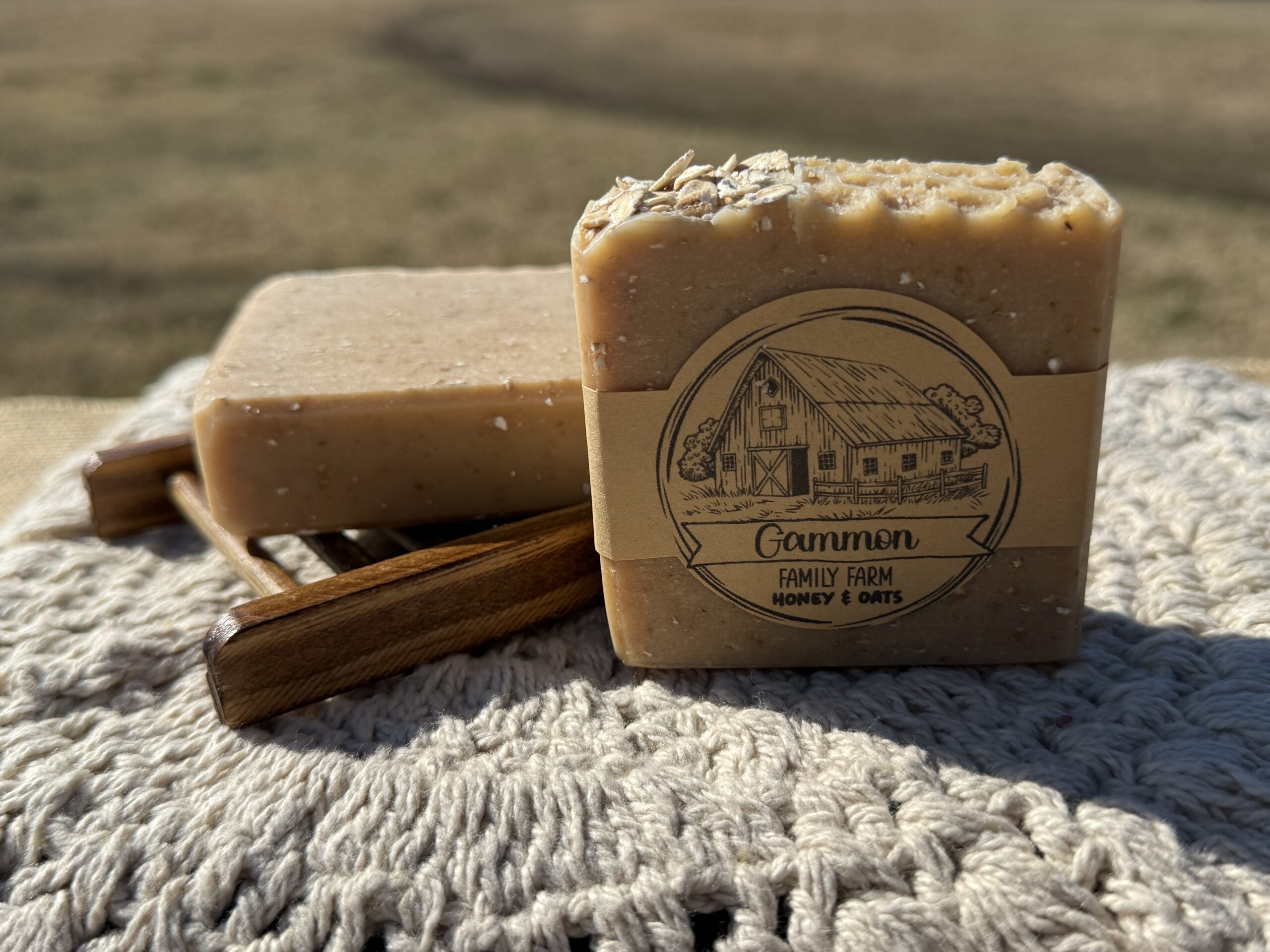 Honey and Oats goat milk soap
